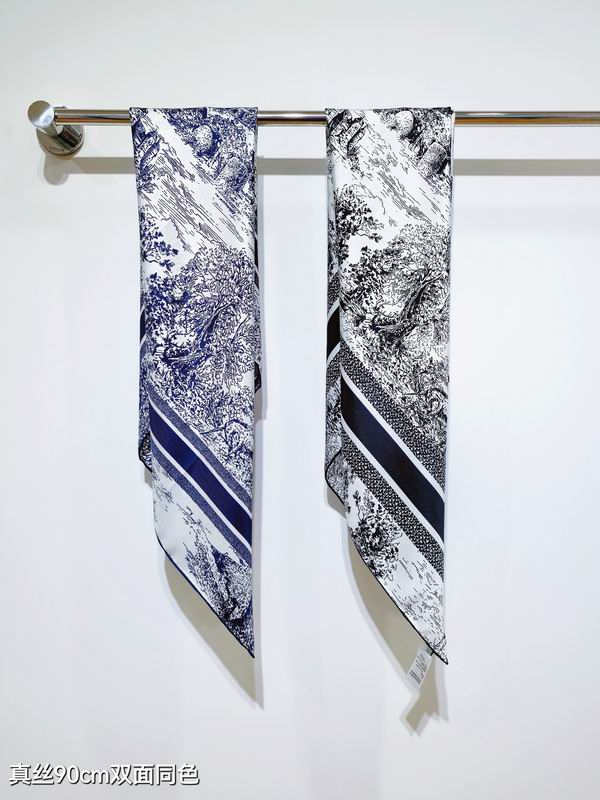 Dior silk scarf 90X90cm E032916